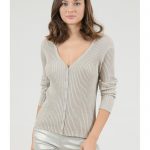 gilet-v-en-fine-maille-cotelee 39,95€