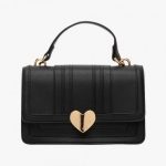 Sac bandoulière noir à cœur Evita 69,00 € LOLLIPOPS