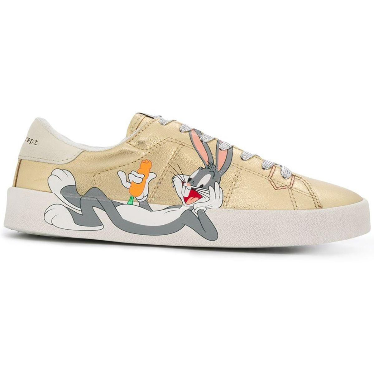 Sneaker doré bunny (réf. 383701) : 185€