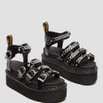 Sandale Blaire II Chain patent platform strap